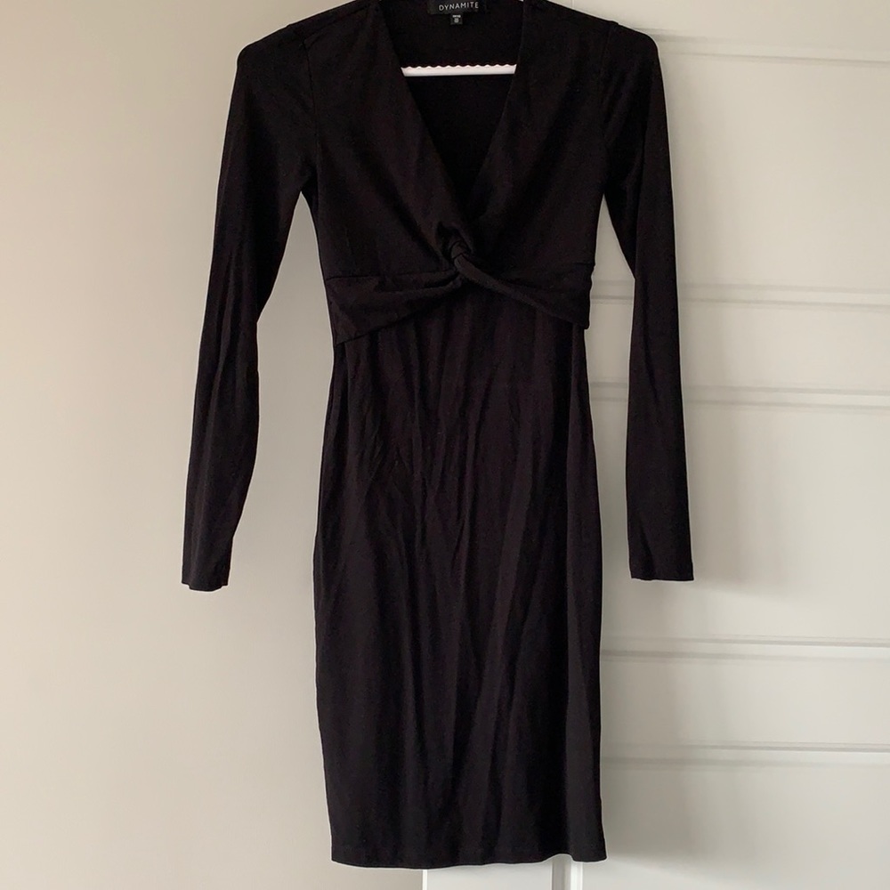 Black long dress